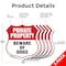 Signmission Private Property Shield Sign Beware Of D, 12 inch X 12 inch, Aluminum Metal Sign, 5PK SHI-A-5Pack-12-440 - alternate 4