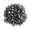Homeroots Black Round Reflective Fire Pit Glass 479084 - alternate 4
