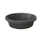 North West Rubber Red Barn Feed Pan, 3 gal, Rubber, Black 5600103 - alternate 1