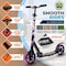 Campior Kick Scooter for Ages 6+, for Kids, Teens, and Adults, Max Load 240 LBS, Foldable, 8-inch Big Purple CAMTE128 - alternate 6