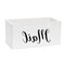 Homeroots 6" White Wood Desk Organizer 661188 - alternate 4