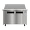 Koolmore 46 in. 2 Door Refrigerated Mega Sandwich Prep Table, 18 Pan Capacity and 14  Cu. Ft. of Storage KM-MPTR46-2D - alternate 1
