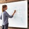 Fab Glass And Mirror Eased Corners - Glass Dry Erase Board - Frameless Glass Board for Wall - Surface Green 48in x72in GBZ48x72-SB602 - alternate 6