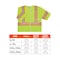 Ergodyne Two-Tone Safety Vest w/Sleeves S/M Class 3 U Back, , Zipper 1 Pockets, 1 Mic Tab 8330Z - alternate 2