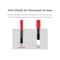 Tekton 6pc Phillips, Slotted, Square Insulated Screwdriver Set w/Red Mod Organizers (#1-2, 5.5-6.5mm, #1-2) DVZ90105 - alternate 6