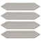 Andova Tiles Concerto-Malorum 2-in. x 8-in. Beveled Picket Glossy Ceramic Wall Tile, 60PK ANDCMAL1075 - alternate 5