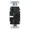 Hubbell Wiring Device-Kellems Straight Blade Receptacle, 5-20R, 20 A, 125V AC, 2 Pole, 3 Wire, Surface Mount, Grounded HBL2182STWTR - alternate 3