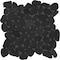 Daltile Pebble Oasis Natural Stone Flat Pebble Mosaic 12in x 12in in Tumbled Stark, 11PK PB23FLTPEBMSTM - alternate 1