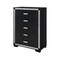 Global Furniture Usa Contemporary Glam Soleil Charcoal Chest SOLEIL-CHARCOAL-CH - alternate 3