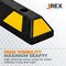 Jrex Safety 48 in Rubber Parking Block Curb Stop, Yellow Reflective Strip PBSY-JR-4 - alternate 4