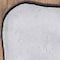 Homeroots 13" X 13" X 1" Silver Natural Wood And Metal Wall Tile 354774 - alternate 5