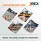 Jrex Safety Retractable Cone Bar Yellow/White, 53 in to 84 in Length, 20PK CBY-JR-53/84-20PK - alternate 4