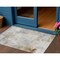 Homeroots 3' X 5' Beige Gray And Khaki Abstract Washable Indoor Outdoor Area Rug 618076 - alternate 1