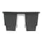 Pure Garden Railing Planter 20.75 in Flower Box w/ Drainage Insert 6-Gallon Outdoor Planter Box 50-LG1462 - alternate 8