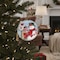 Homeroots Valentine Snowman Hand Painted Mouth Blown Glass Ornament 477550 - alternate 4