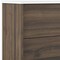 Homeroots 40" Dark Brown Wood Floating Bathroom Vanity With White Sink And Two Drawers 624112 - alternate 3