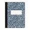 Roaring Spring Hardcover Marble Composition Book, Unruled, Blue Marble Cover, 100 9.75 x 7.5 Sheets 77261 - alternate 1