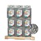 Supremeplus Recycled Gray Knit T-Shirt Cleaning Rags, 1000 lbs. Pallet, 40 x 25 lbs. Bags, 40PK SP-0554 - alternate 1