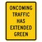 Sign Solutions Usa Traffic Sign, 24 in Width, Aluminum Sign, Vertical Rectangle DUS06DFY2430W25-1 - alternate 1