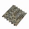 Apollo Tile Gray 10.8 in x 11.5 in Glass Glossy, Matte Floor and Wall Mosaic Tile 8.63 sqft/case, 10PK APLAHX8802A - alternate 8