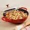 Crock Pot 5 Quart Enameled Cast Iron Multi-Use Everday Pan With Borosilicate Lid in Red 750123695M - alternate 7