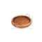 Homeroots 15in Natural Solid Wood Handmade Round Serving Tray With Handles 724232 - alternate 3