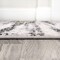 Jonathan Y Tidal Modern Strie' Ivory/Black 4 ft. x 6 ft. Area Rug SOR202C-4 - alternate 7