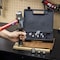 Neiko Hole Punch Set, SAE & Metric, 3/16 in - 1-0.375 in & 5 - 35mm, 14 Piece, 6 in Interchangeable 02604A - alternate 5