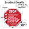 Signmission Stop Lockout All Moving Equipment P, 18 Inch X 18 Inch, Vinyl Decal OC-D-18-112 - alternate 4