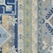 Homeroots 10' X 14' Navy Blue Green And Gray Aztec Washable Indoor Outdoor Area Rug 598489 - alternate 8