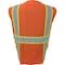 Ironwear Hi-Vis FR Surveyor Safety Vest M Class 2 , Zipper 9 Pockets 1277-OZ-RD-MD - alternate 2
