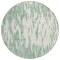 Homeroots 8' Sage And Ivory Round Abstract Washable Indoor Outdoor Area Rug 612697 - alternate 6