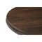 Homeroots 48" Brown Solid Wood Pedestal Base Round Top Dining Table 565243 - alternate 8