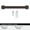 Amerock Hybridize 5-1/16 inch (128mm) Center-to-Center Oil-Rubbed Bronze Cabinet Pull, 10PK 10VMP37062ORB - alternate 4