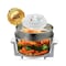 Megachef Multipurpose Countertop 14.25 Inch Halogen Oven Air Fryer/Rotisserie/Roaster in White MCAI-850W - alternate 5