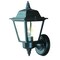 Homeroots Matte Black Cast Aluminum Outdoor Wall Light 398559 - alternate 1