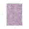 Homeroots 5' X 8' Lavender Purple And Ivory Geometric Washable Indoor Outdoor Area Rug 588317 - alternate 8