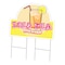 Signmission Iced Tea Yard Sign & Stake outdoor plastic coroplast window, C-DC-2436-Iced Tea C-DC-2436-Iced Tea - alternate 1