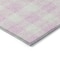 Homeroots 10' X 14' Pink And Gray Plaid Washable Indoor Outdoor Area Rug 595426 - alternate 9