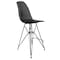 Leisuremod Cresco Acrylic Barstool - Modern ABS Plastic Counter Stool with Steel Legs & Footrest, 2PK CRBL-30TBL2 - alternate 6