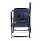 Picnic Time Family Of Brands Sports Chair, Navy Blue with Black Accents 809-00-136-000-0 - alternate 8