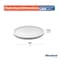 Bulbrite 7" Round 10.3-W 3000K LED Flush Mount Light, 1150 Lumens, White Finish 773604 - alternate 7