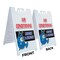 Signmission Air Conditioning Repair & Service, A-Frame & 2 Decals Installed, Heavy-Duty Plastic Frame SBHD-D-2436-AirConditioningRepair&Servic - alternate 4