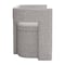 Homeroots 55in Gray Fabric and Wood Upholstered Bench 720918 - alternate 7