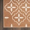 Homeroots 5' X 7' Copper Geometric Indoor Outdoor Area Rug 572648 - alternate 5