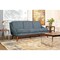 Office Star Products Lounge Seating/Davenport Mid-Century Sofa, Navy SL4433R-MC3 - alternate 7