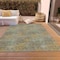 Homeroots 5' X 8' Gray Lime Green And Silver Polka Dot Washable Indoor Outdoor Area Rug 614678 - alternate 7