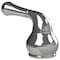 Danco Faucet Handle, Zinc, Chrome Plated, For Moen Lavatory Two Handle TubShower Faucets 10536 - alternate 1