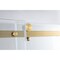 Kingston Brass 60" Acrylic Anti-Skid Alcove Left-Hand Drain Tub with Right Sliding Tub Door, White/Brushed Brass KVTAM6032L22D7 - alternate 5