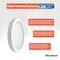 Bulbrite 5" Round 10.3-W 5 Color Selectable LED Flush Mount Light, 850 Lumens, White Finish 5 CCT - 27/30/35/ 773603 - alternate 7